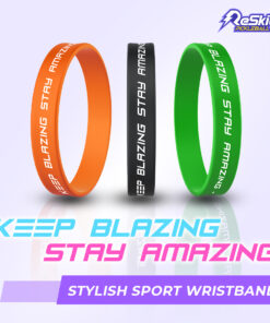 Keep Blazing Stay Amazing Wristband